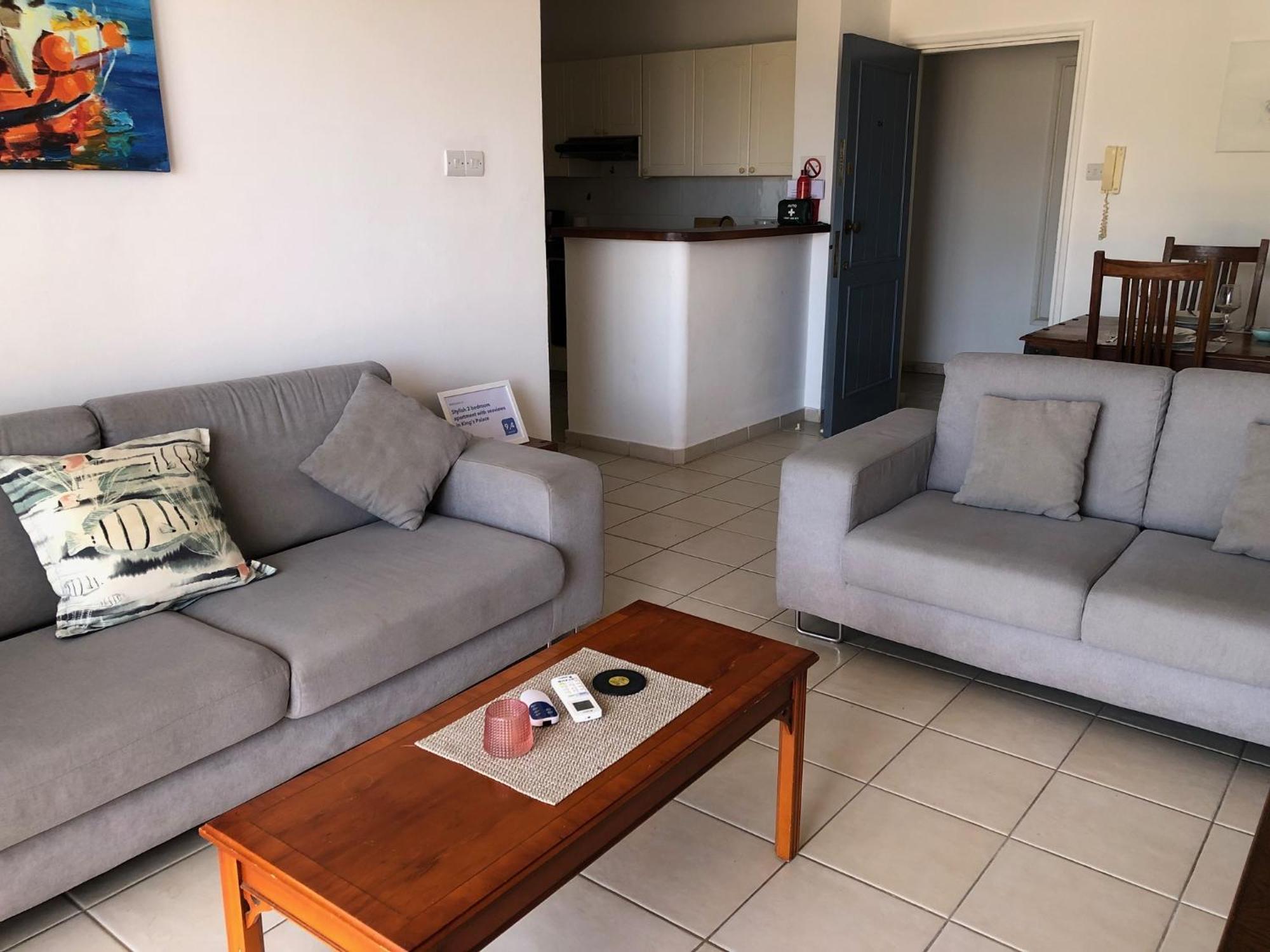 Kings Palace - Stylish 2 Bed Apartment With Sea Views Pafos Exterior foto